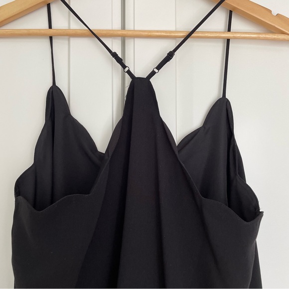 J. Crew Mercantile, Scalloped Cami Top, Black, Size 8 - Picture 8 of 11